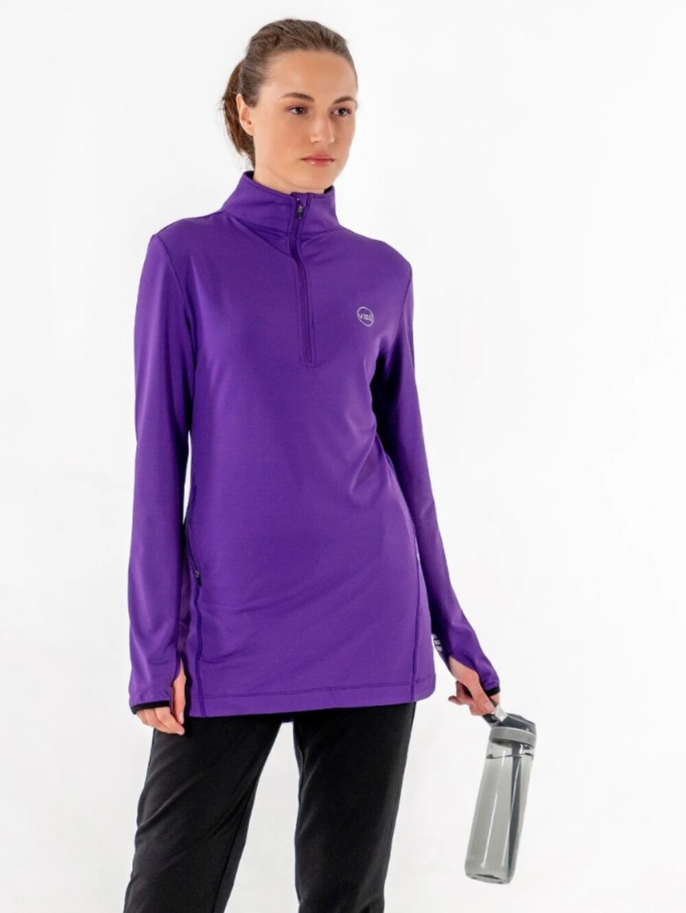 Spark Purple Athletic Top - Spark Logo